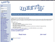 Tablet Screenshot of meetin.org